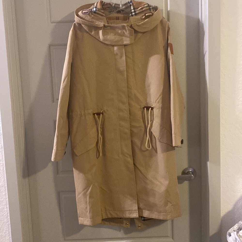 Jacket with removable hood